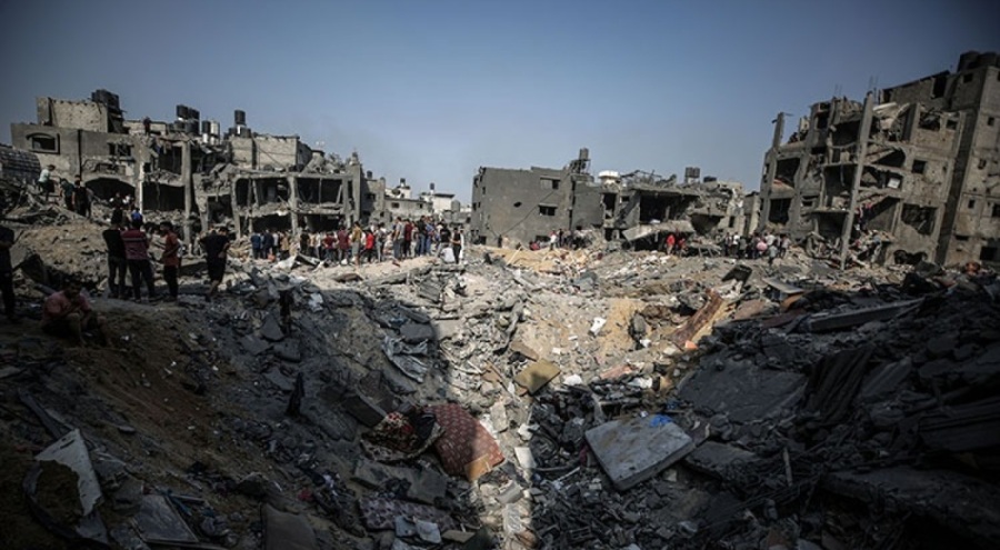 İsrail'in saldırılarında Gazze'de 35 bin konut tamamen yıkıldı