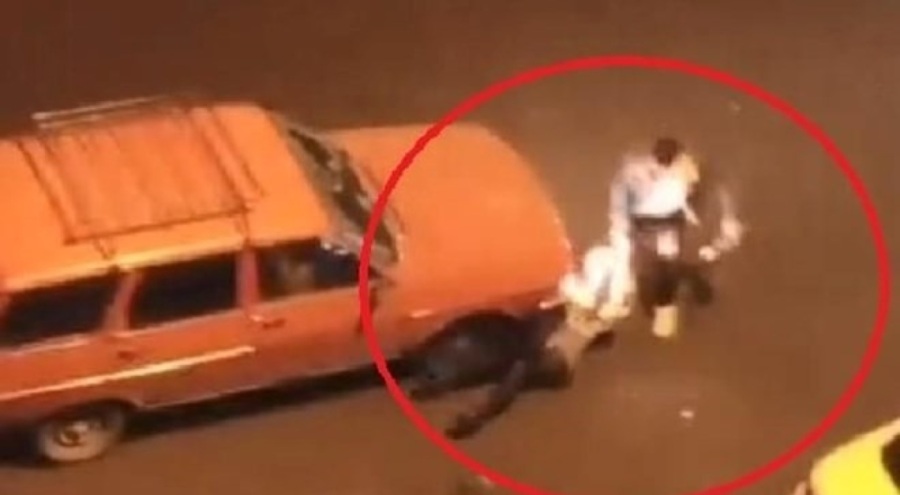 Sokakta kız arkadaşını saçından sürükleyip dövmüştü! Tutuklandı