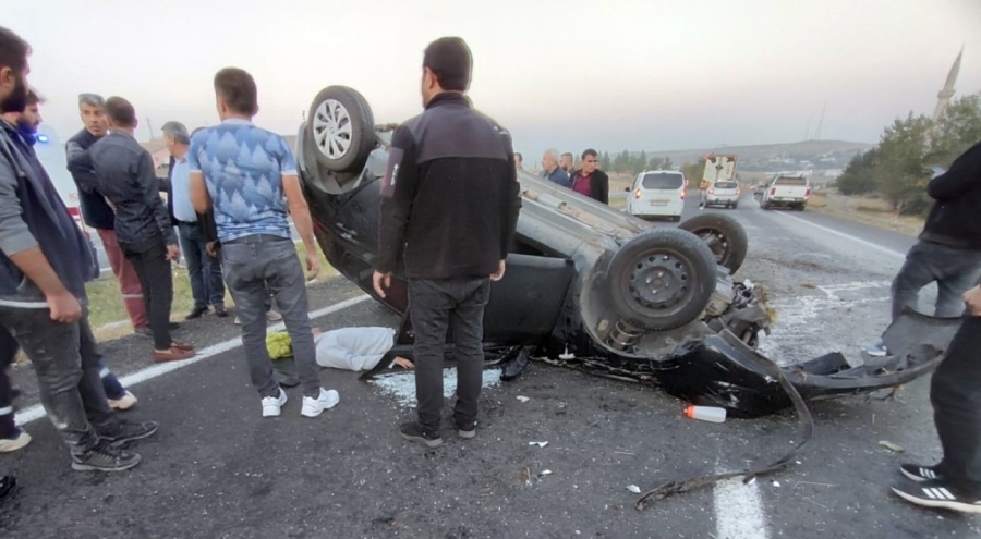 Otomobil takla attı! Çok sayıda yaralı