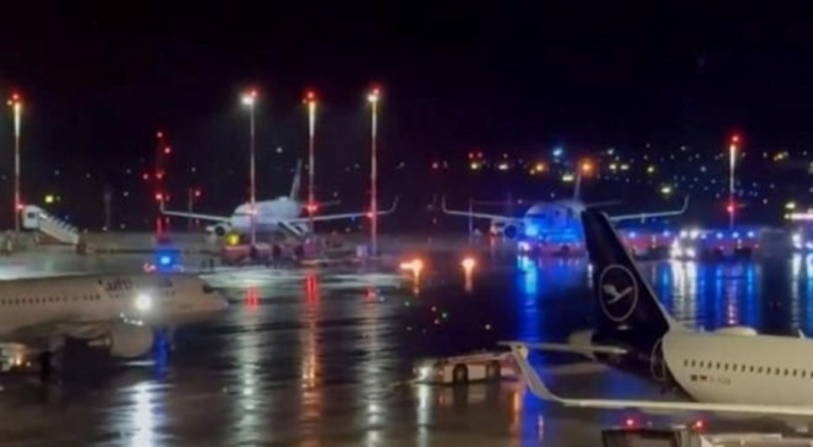 THY uçağı Hannover Havalimanı'na acil iniş yaptı