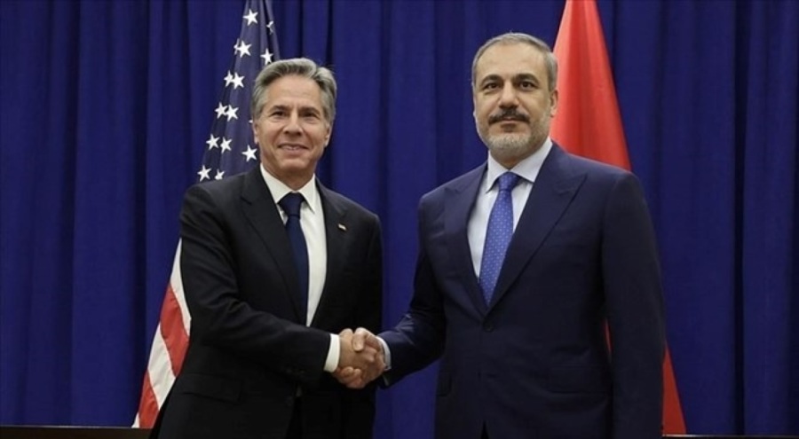 Bakan Fidan, ABD'li mevkidaşı ile bir araya geldi