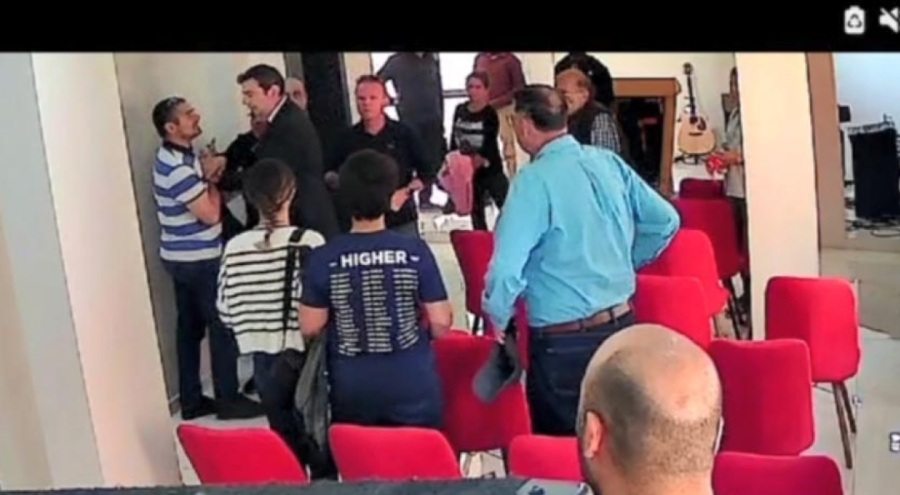 Kilise pastörüne tokat attı! 'Hoşgörüsünü denedim'