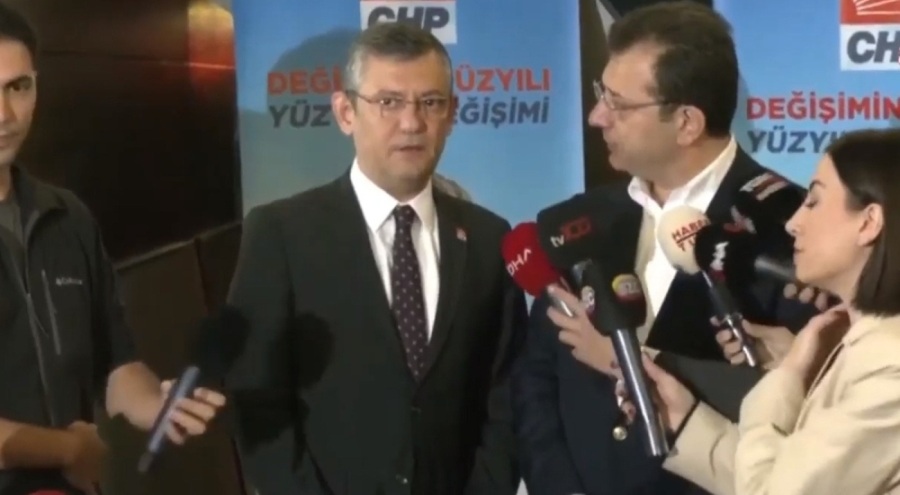 Özgür Özel'i ilk ziyaret eden İmamoğlu oldu