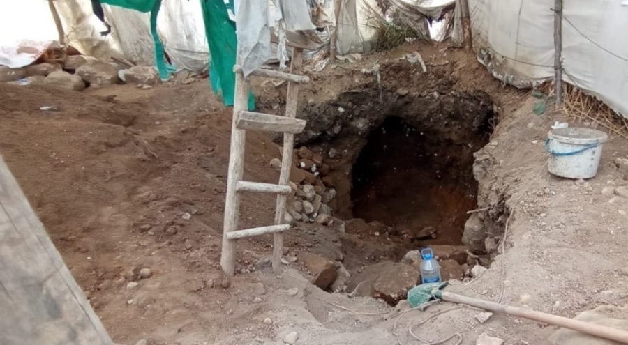 Perre Antik Kenti yakınında yapılan kaçak kazıya inceleme!