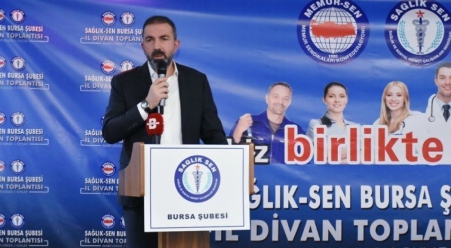 Sağlık-Sen Bursa Şube Başkanı Yünkül'den İsrailli doktorlara tepki