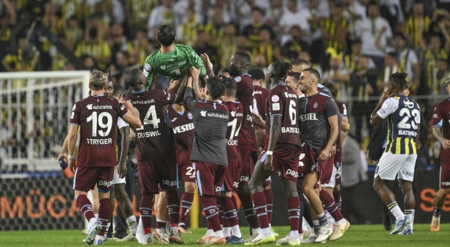 Trabzonspor ligde Fenerbahçe karşısında alınan galibiyetin hikayesini paylaştı