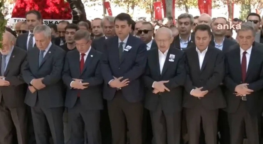 Hilmi Babacan'ın cenazesine liderler de katılım gösterdi