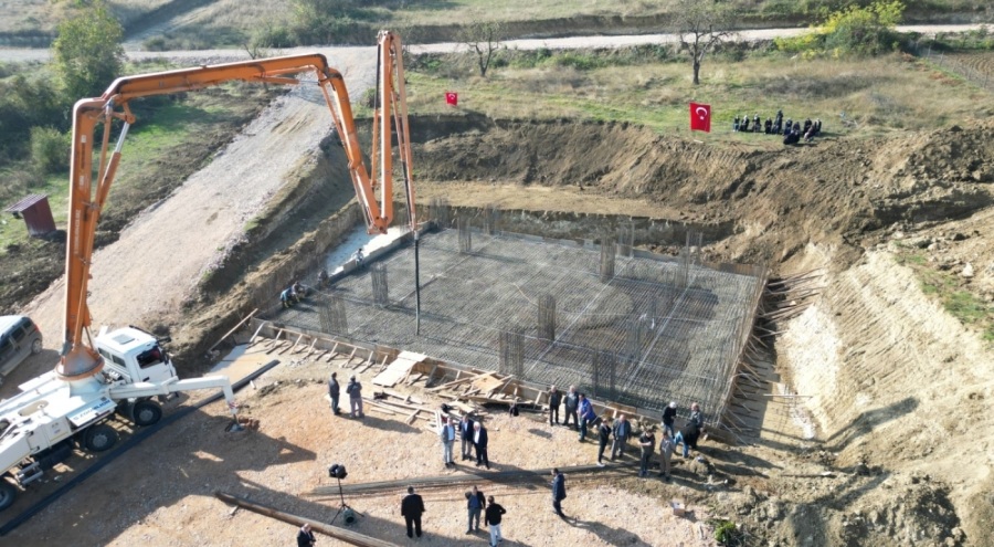 Bursa'da İnegöl Yeniceköy Hz. Ali Cami'sinin temeli atıldı