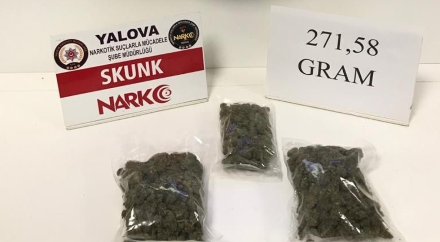 Yalova'da uyuşturucu operasyonu: 2 gözaltı