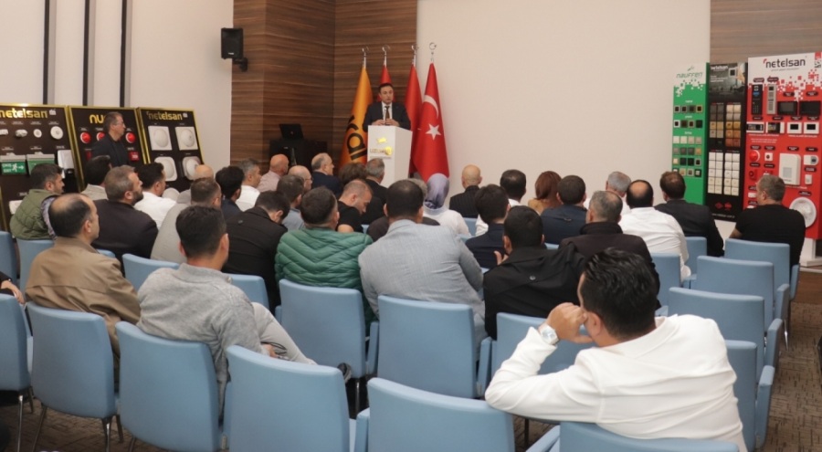 İMSİAD Üyeleri Netelsan'ın Ankara'daki fabrikasını gezdi