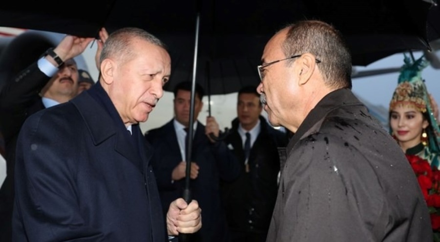 Cumhurbaşkanı Erdoğan Özbekistan'a gitti
