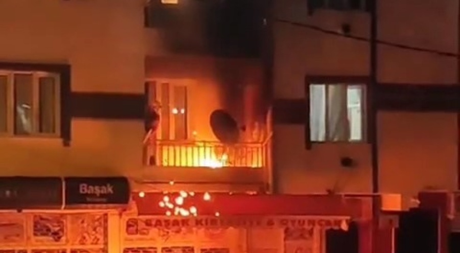 Bursa'da çocukların oyunu yangına neden oldu!