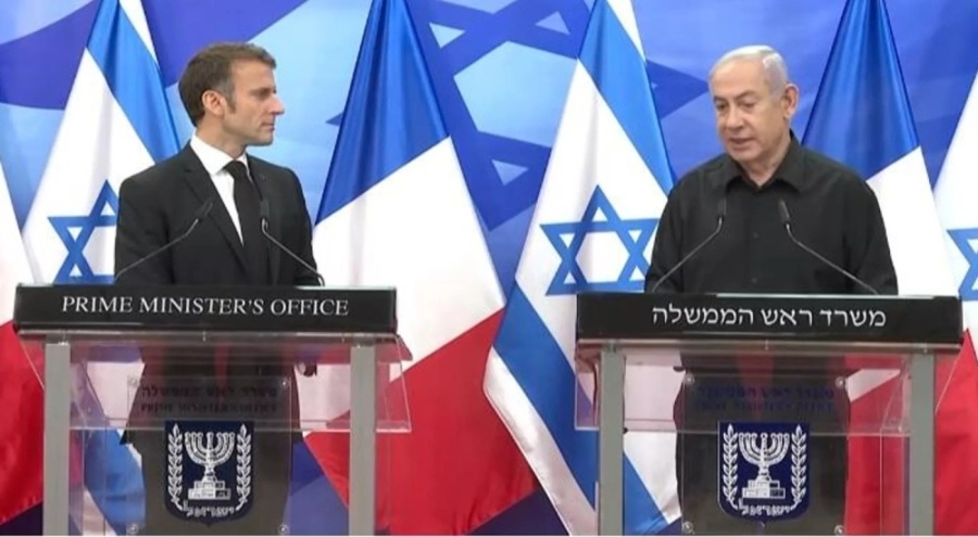 Macron: İsrail yasalara uyma hususunda 'üstün sorumluluğa' sahip