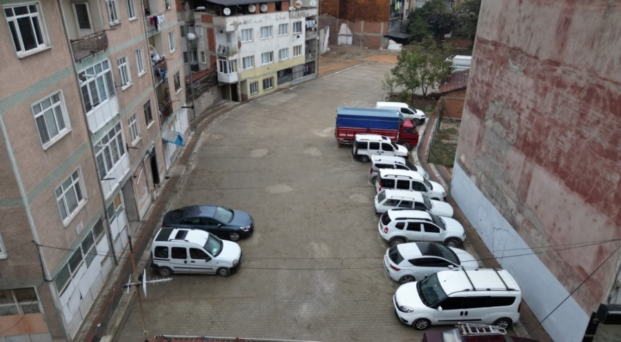 Bursa İnegöl merkezde 100 araçlık otopark hizmete girdi