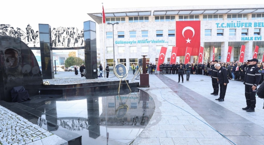 Bursa Nilüfer'de Büyük Atatürk anıldı