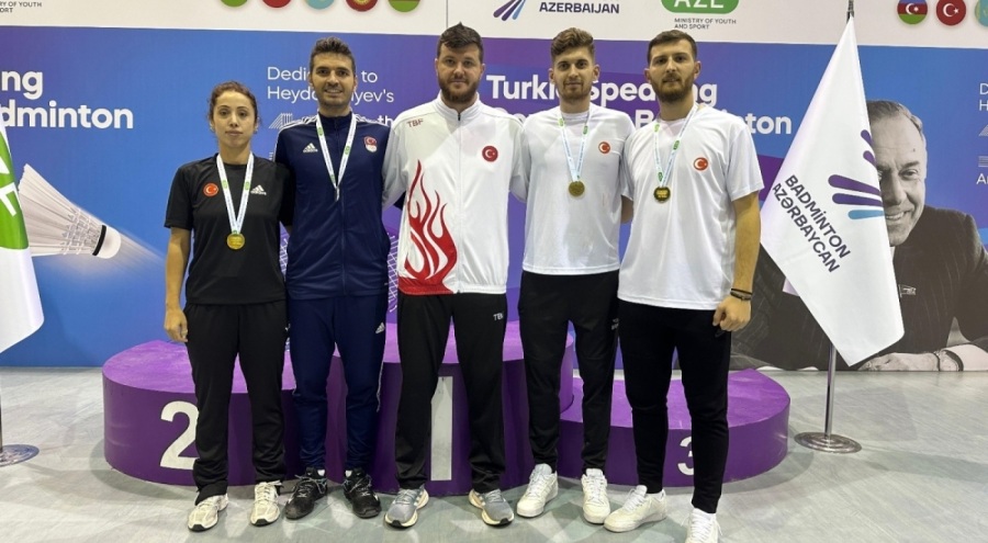 Badmintoncular Azerbaycan'dan 3 madalyayla döndü