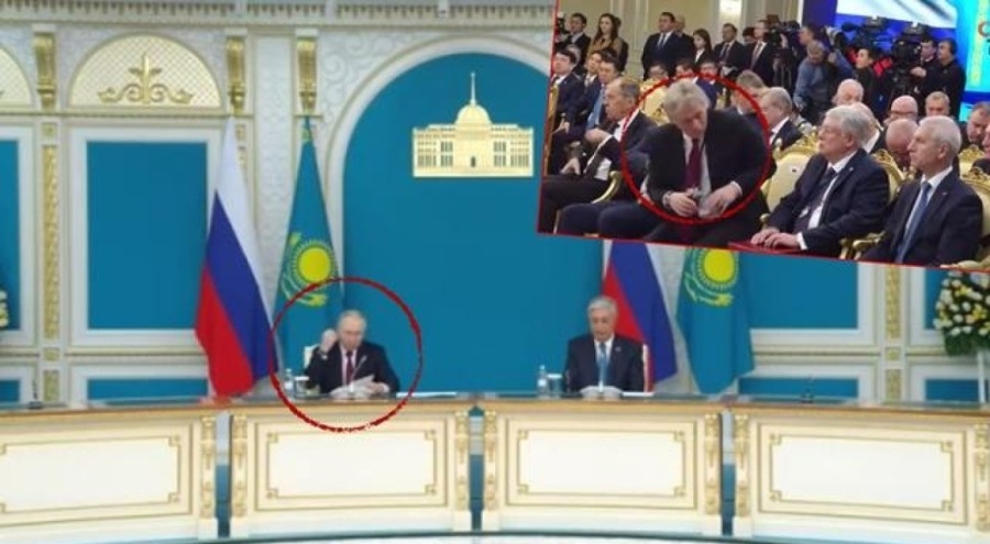 Kazakistan Cumhurbaşkanı'ndan ezber bozan hareket! Putin ve heyeti şoke oldu