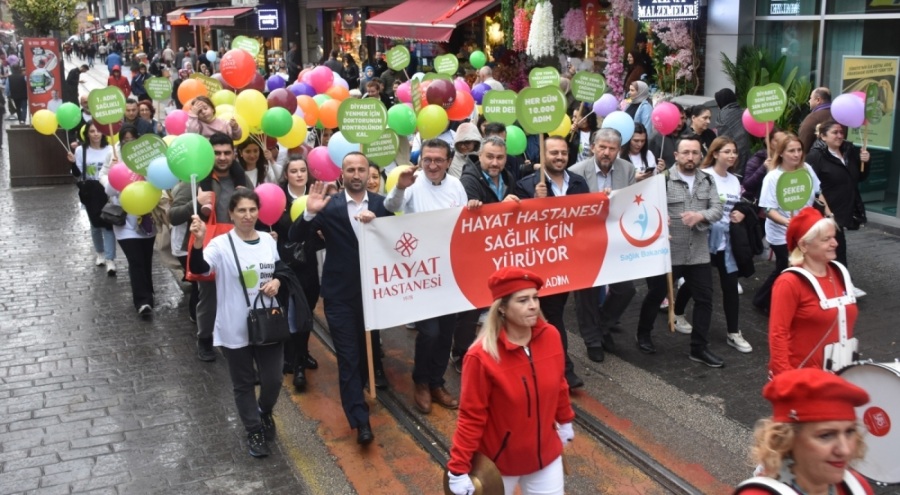 Hayat Hastanesi diyabet farkındalık etkinliği düzenledi