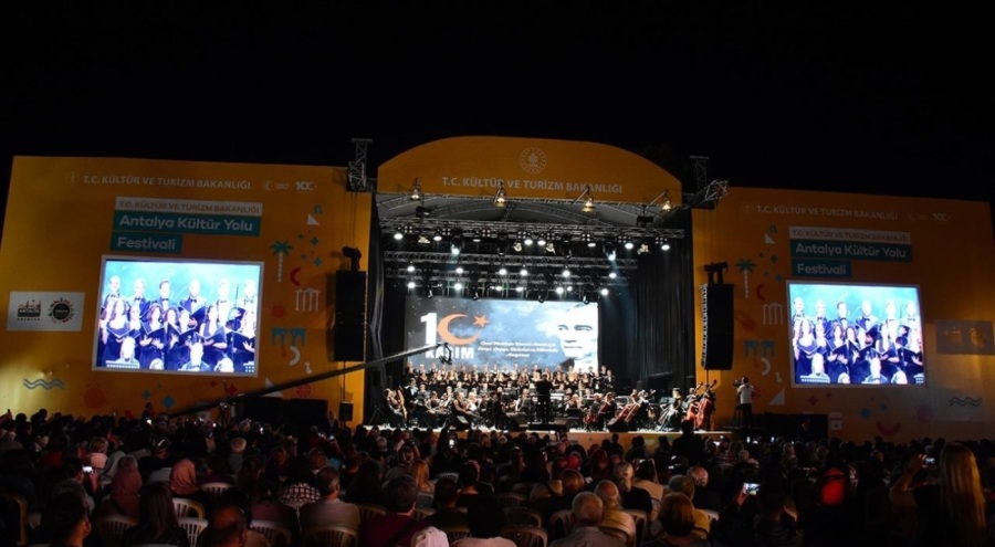 Antalya Kültür Yolu Festivali son buldu
