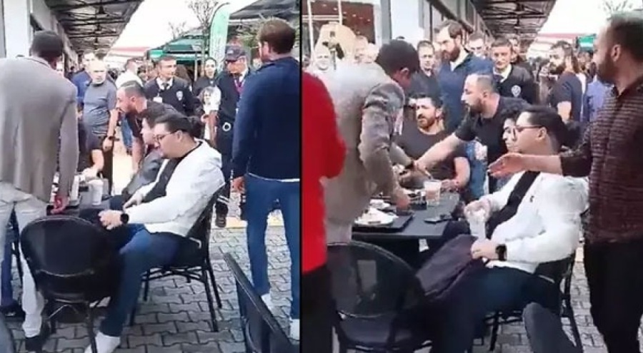 Starbucks'ta müşterilerin kahvesini dökmüşlerdi... 'Zorla' protestoya soruşturma!