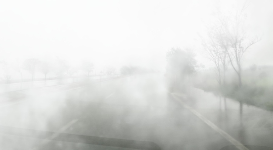 Susurluk-Bandırma karayolunda sis etkili oldu