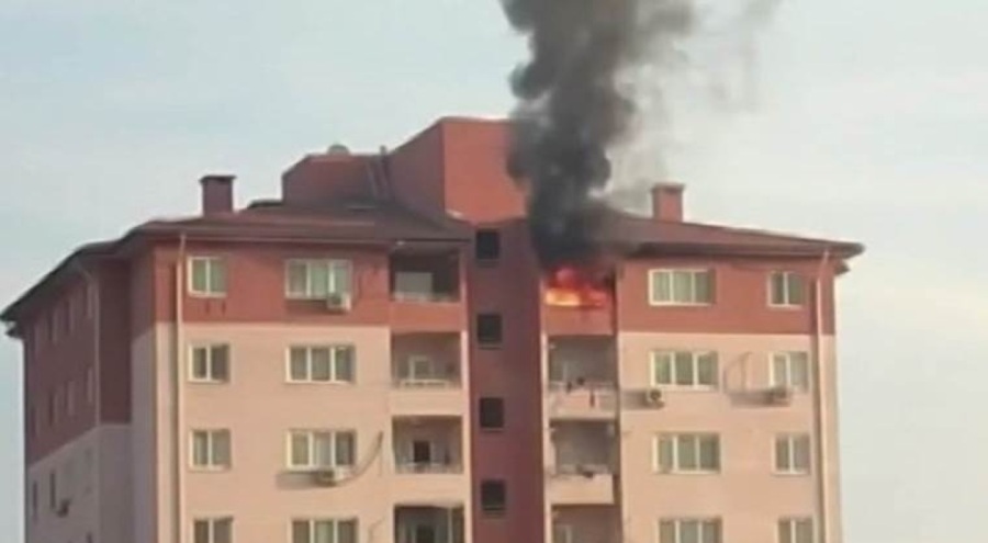 Diyarbakır'da askeri lojmanda yangın!