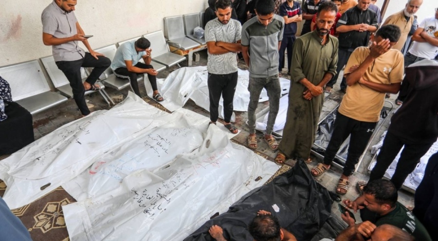 Gazze'deki Sağlık Bakanlığı açıkladı: Şifa Hastanesi'nin avlusunda yüzlerce ceset birikti