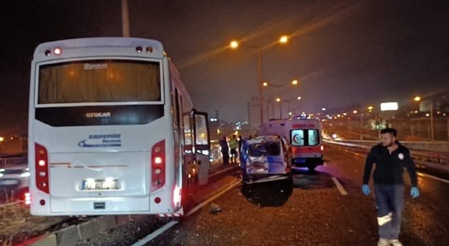 Manisa'da zincirleme kaza: Çok sayıda yaralı var