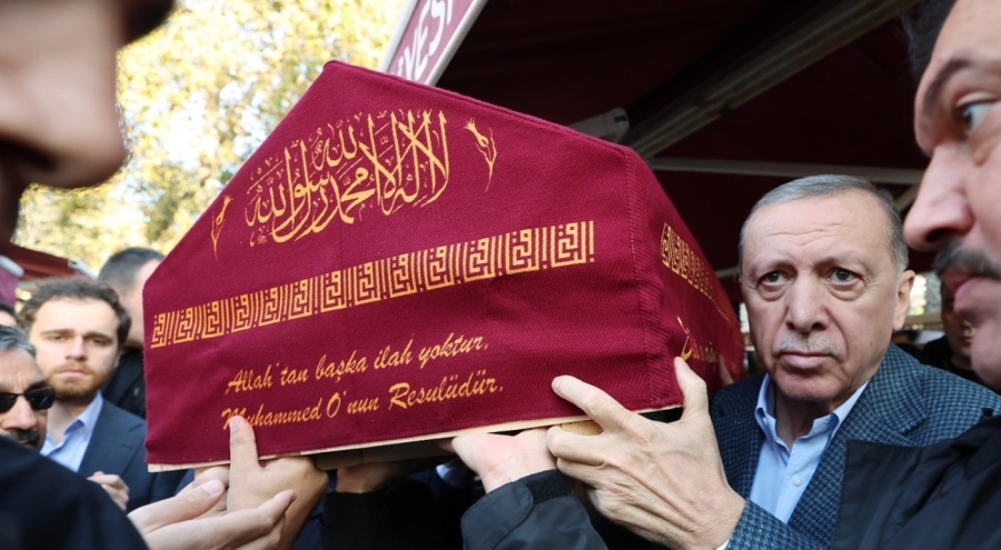 Cumhurbaşkanı Erdoğan, Hacer Coşan'ın cenaze törenine katıldı
