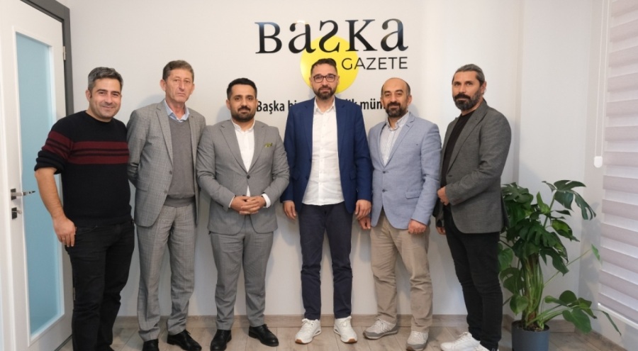 Gelecek Partisi Yıldırım'dan Başka Gazete'ye destek ziyareti