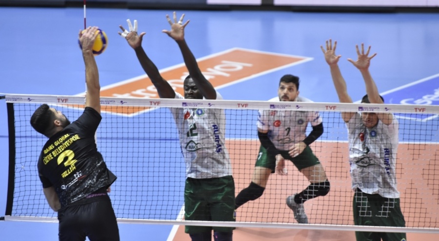 Bursa Büyükşehir Belediyespor: 3 - RAMS Global Cizre Belediyespor: 1