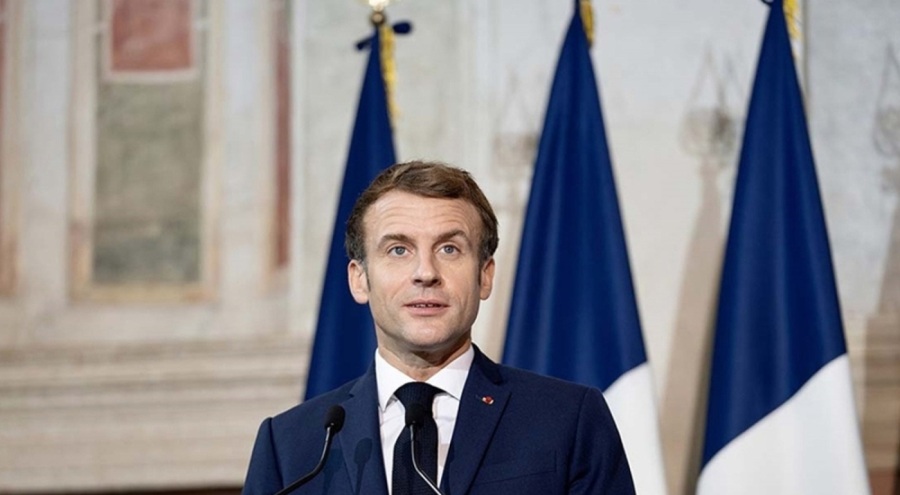 İsviçre Kiev'e askeri teçhizat ihraç edilmesini reddetmişti... Macron yorum yaptı!