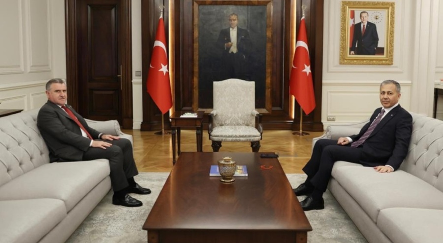 Bakan Bak'tan Yerlikaya'ya ziyaret