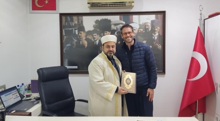 Bursa'da yaşayan İtalyan vatandaşı müslüman oldu