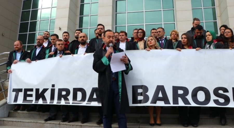 Tekirdağ Barosu'ndan Gazze'deki saldırılara ilişkin İsrail'e suç duyurusu