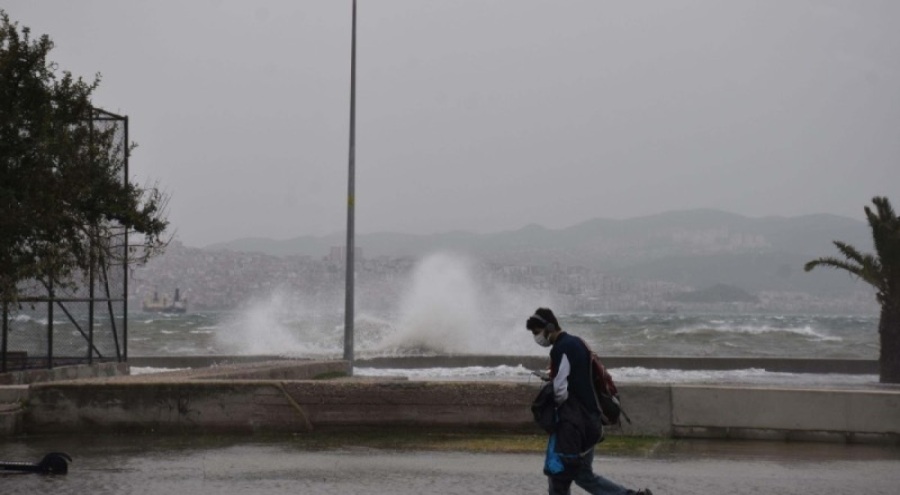 İzmir'de fırtına bekleniyor
