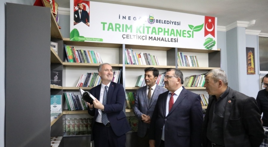 Bursa'da ikinci tarım kütüphanesi hizmete açıldı