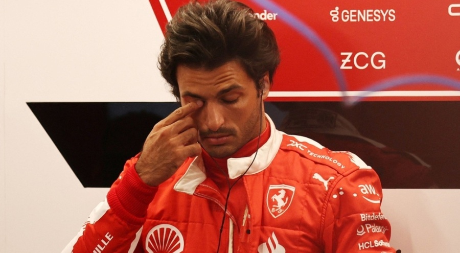 Ferrari pilotu Carlos Sainz'a 10 sıra geriden başlama cezası verildi