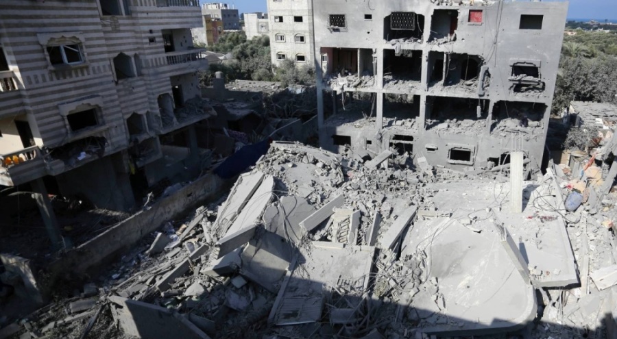 Filistin: İsrail ordusu Gazze'de yerinden edilen sivillerin sığındığı okulu bombaladı