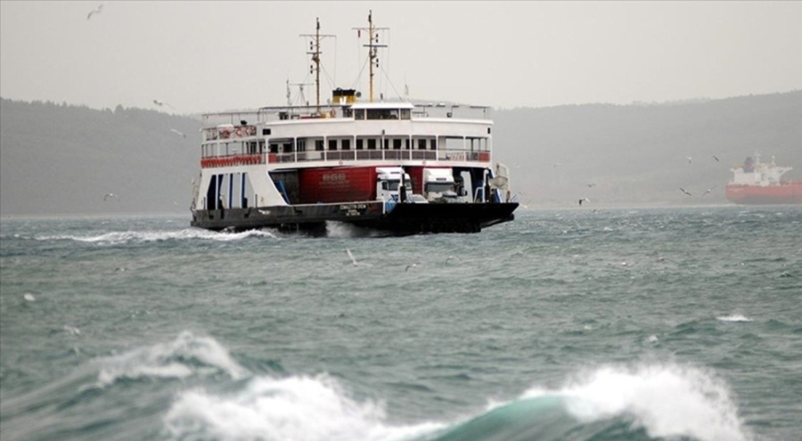 Kocaeli'de feribot seferleri iptal edildi