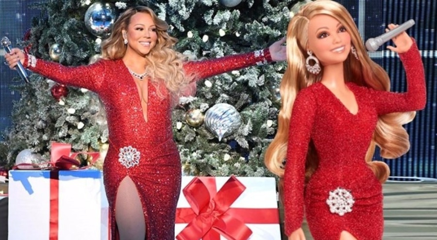 Noel'in yüzü Mariah Care,  Barbie bebek oldu