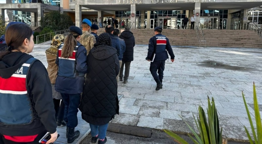 Edirne'de 10 FETÖ üyesi tutuklandı