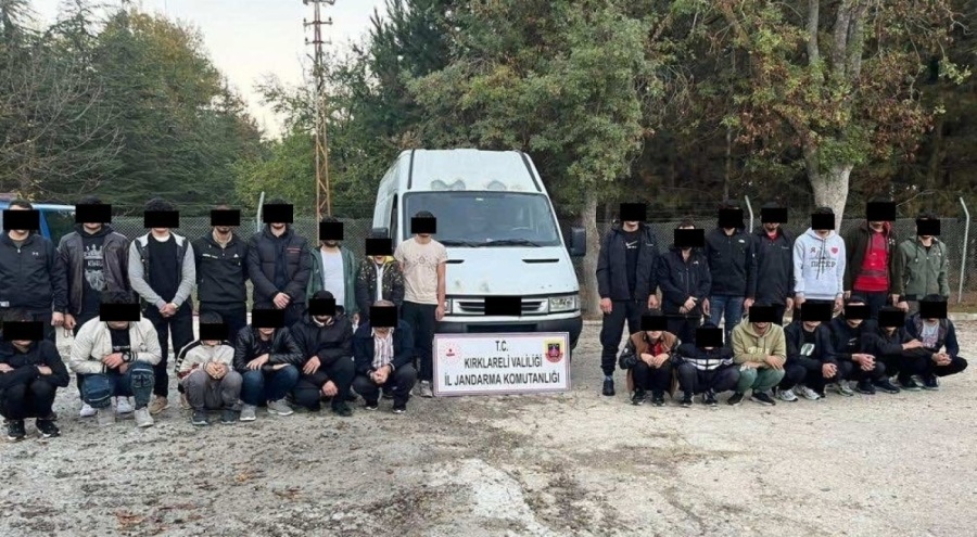 Kırklareli'de 739 kaçak göçmen yakalandı