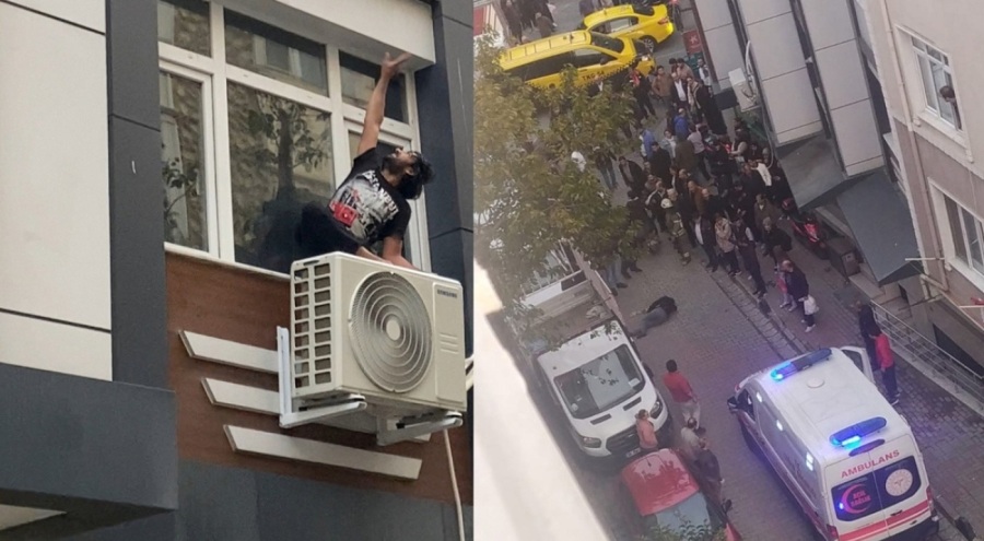 Küçükçekmece'de 2 kişi tutsak tutuldukları binadan atladı! 1 kişi yaşamını yitirdi