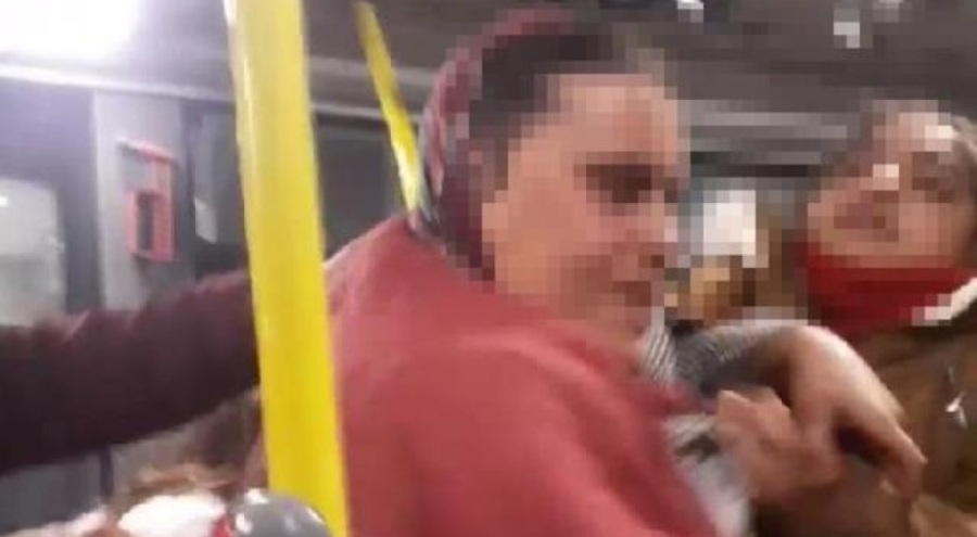 Otobüsü şoförüne "Biraz yavaş gidin" deyince ortalık karıştı! Kadın yolcular birbirine girdi