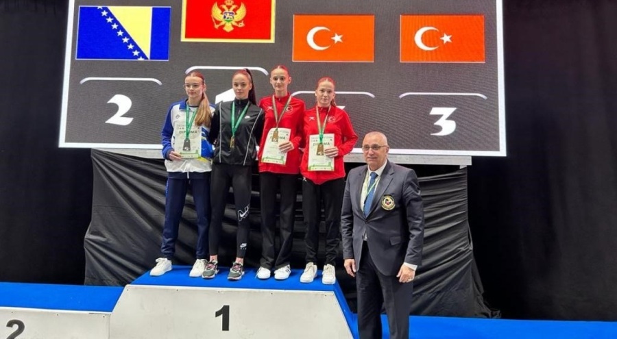 Nisanur Çakır Slovenya'dan madalya ile döndü