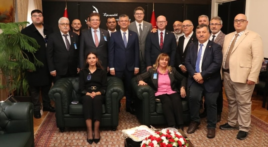 Başkan Arslan'dan CHP Genel Başkanı Özgür Özel'e ziyaret