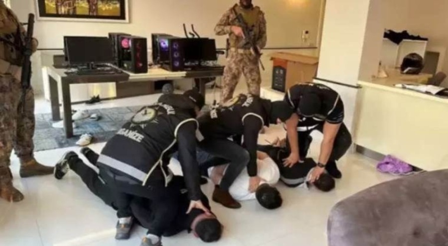 "Yolyemezler" suç örgütünün lideri gizli bölmede bulundu