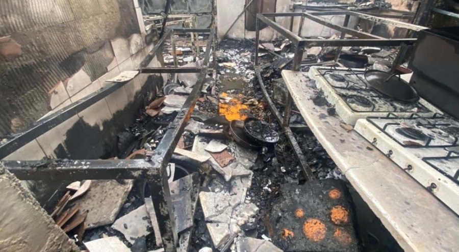 Restoran küle döndü