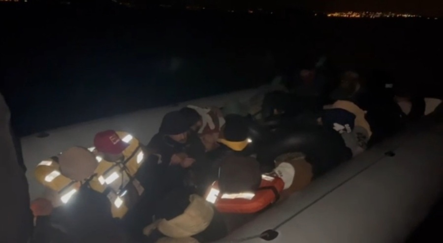 Balıkesir'de kaçak göçmen operasyonu